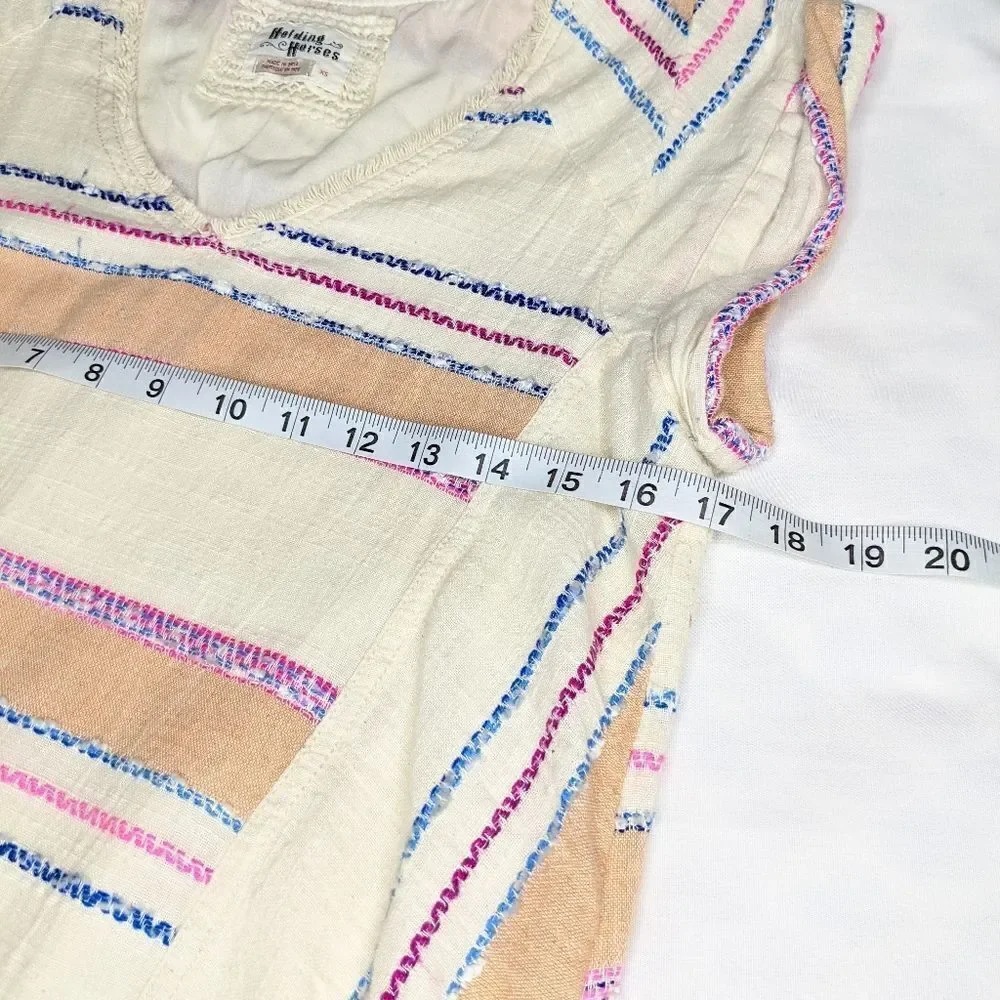 Anthropologie Summer Dress Holding Horses Elira XS - Picture 9 of 13